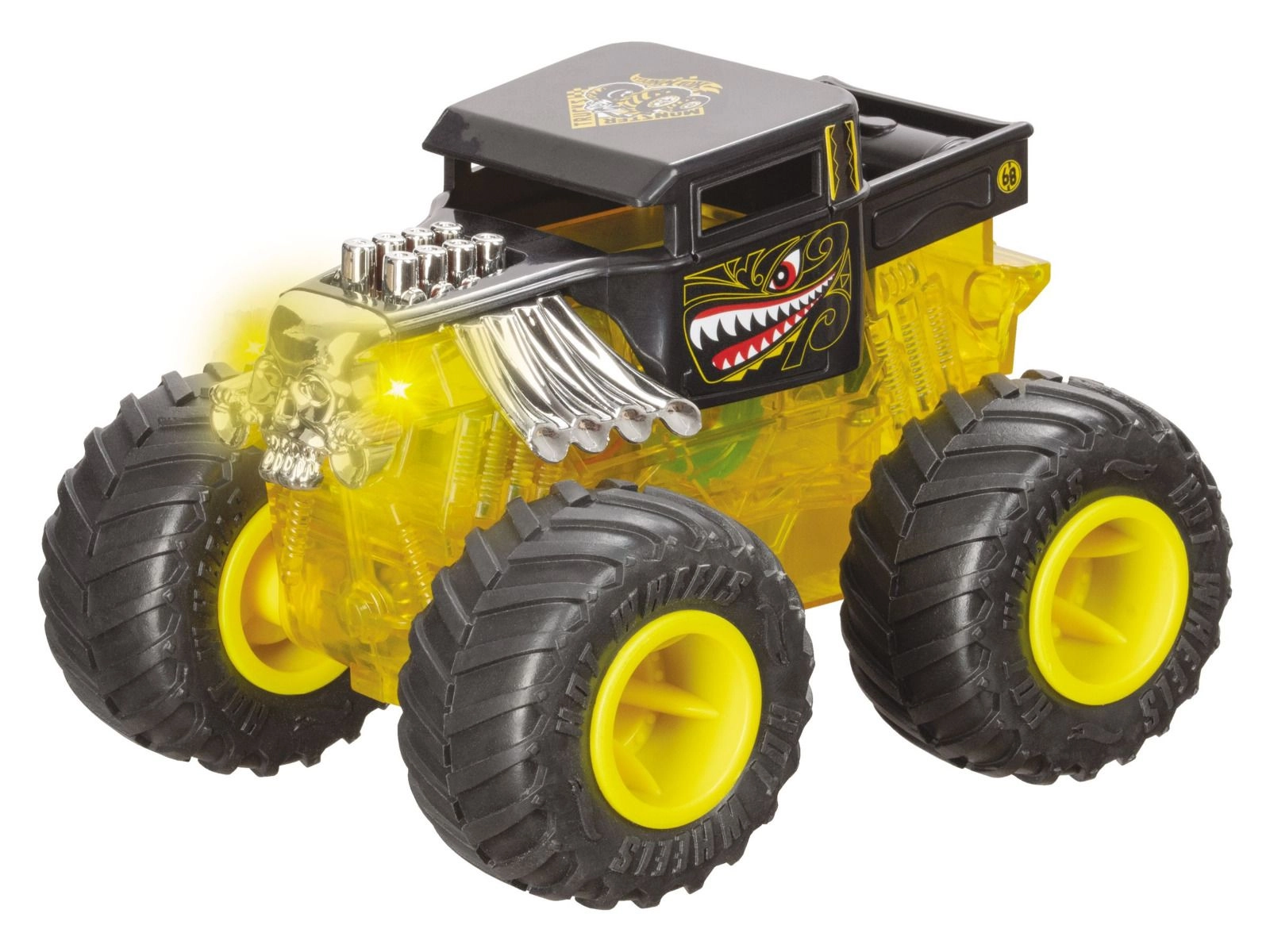 Hot Wheels L&S M.Truck Beatz - Yellow 6+