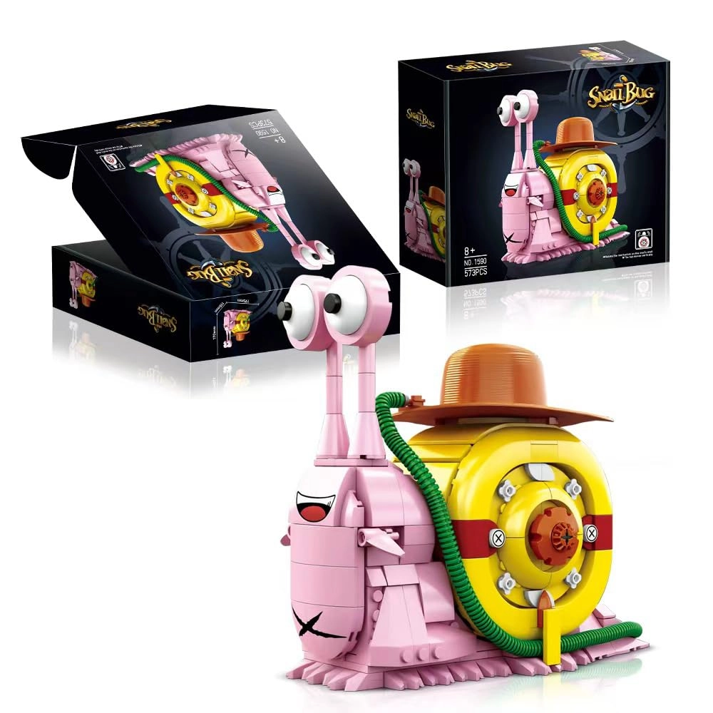 lovlaugh Snail Building Blocks - 573 pcs