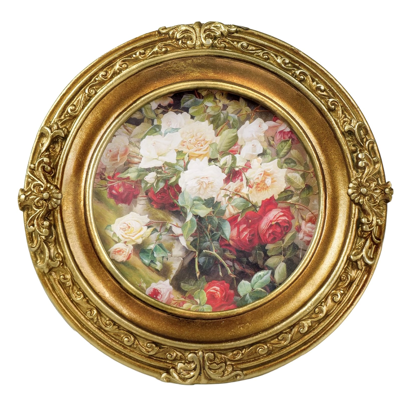 Cuspin 4x4 Gold Picture Frame - 4x4 inches