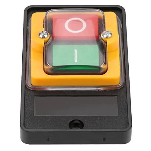 Push Button Switch - 380V 10A Self-locking ON OFF Screw Terminals