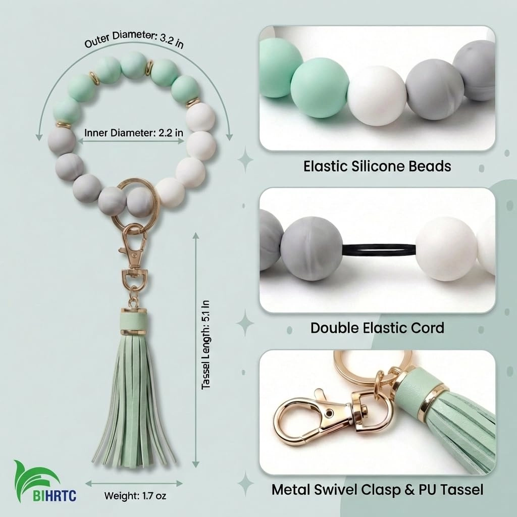 Key Ring Bracelet - Car