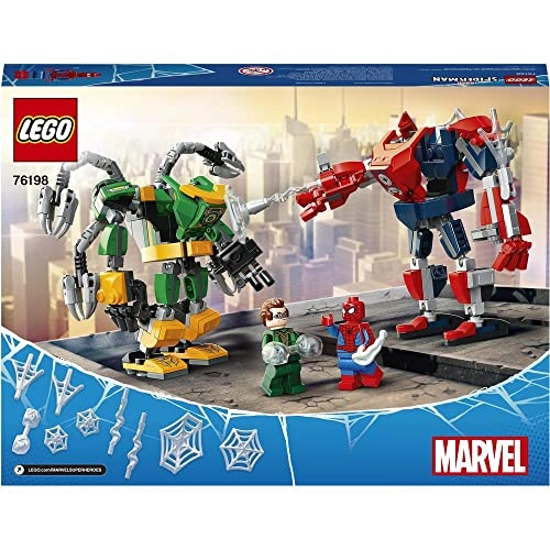 Marvel Spider-Man and Doctor Octopus Mech Battle (76198)