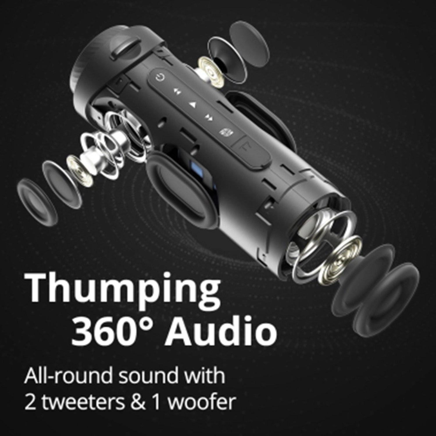 T7 - Waterproof 360° Surround Sound