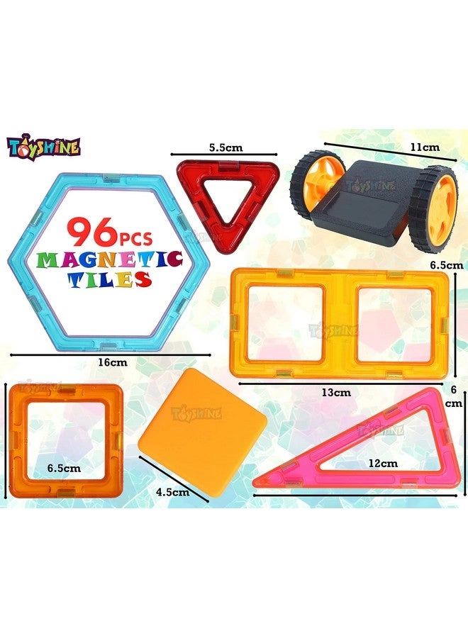 Magnetic Tiles - Construction 96pcs