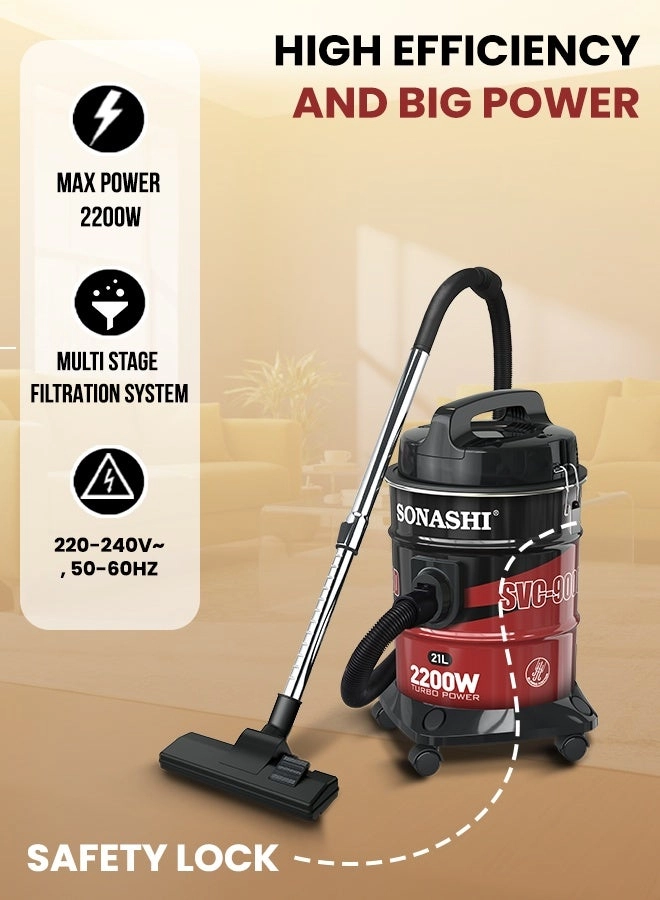 Drum Vacuum Cleaner (SVC-9008D)