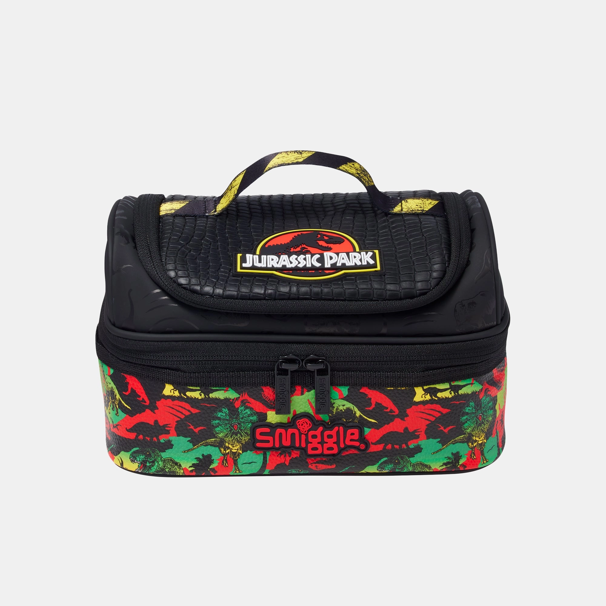 Smiggle Double Decker Lunchbox - Jurassic Park