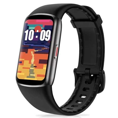 Fitness Tracker - 24/7 Heart Rate Blood Oxygen 1.47'' Waterproof