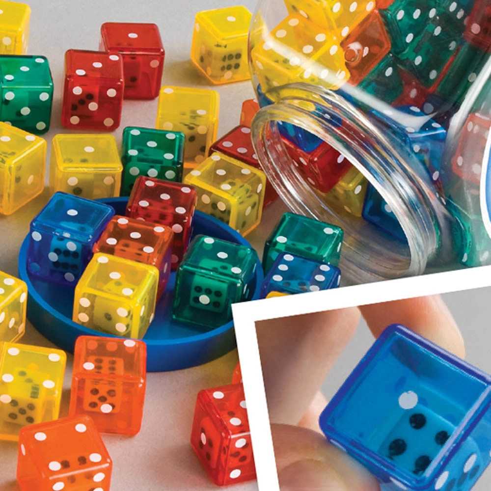 Dice In Dice - 3-6 years 72 pieces