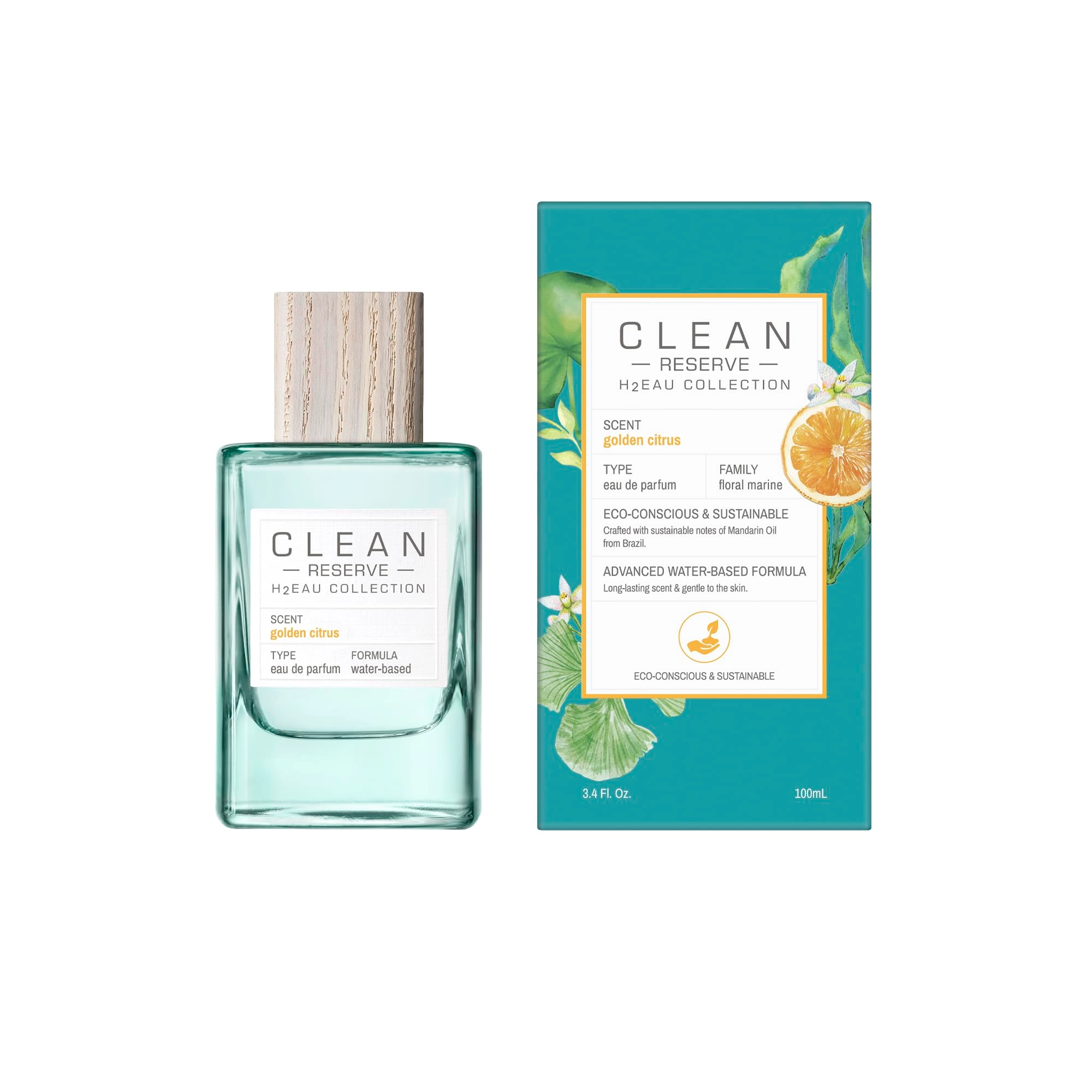 Golden Citrus Eau de Parfum 0.34 Fluid Ounces