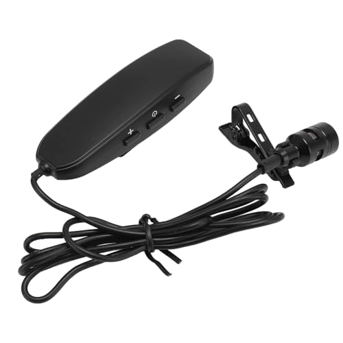 Wireless Lavalier Microphone - 2 x Microphones 2.4-2.483GHz
