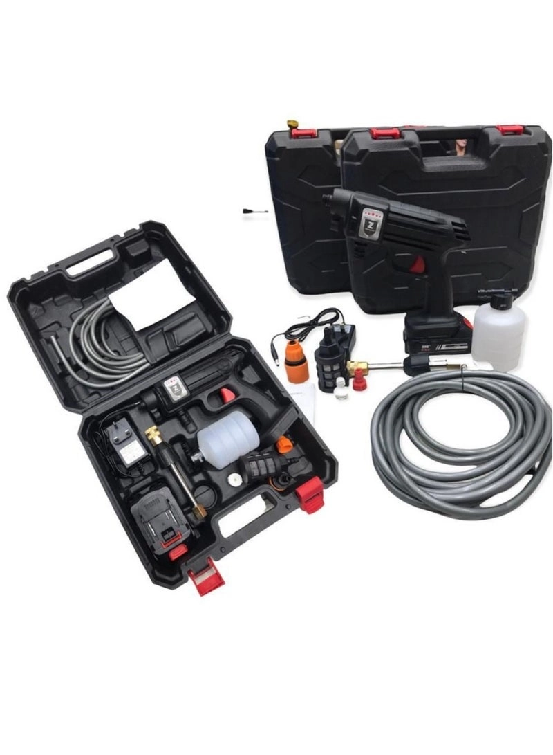 Portable Cordless Pressure Washer - 24V 5600mAh 380 PSI