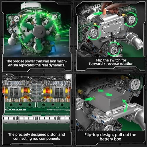 10182 Technology Motor Construction Set - 2250 pcs