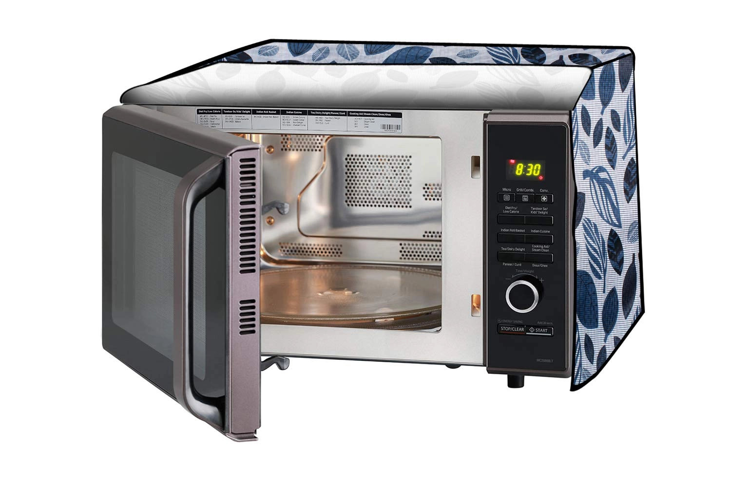 Microwave Oven Cover - 30 L Multicolor