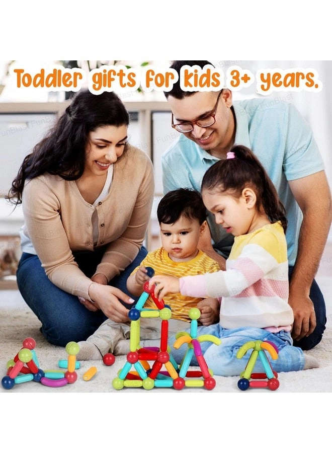 Magnetic Sticks - Construction 36 pcs