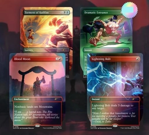 Magic TCG Secret Lair x Avatar: The Last Airbender | Everything Changed (Foil Edition)