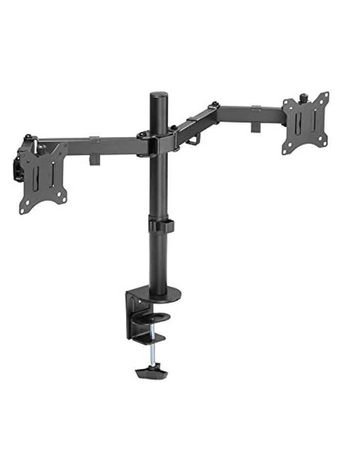 Dual LCD Monitor Desk Mount Stand - 2 27in
