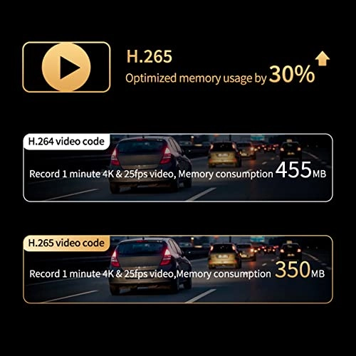 Mirror Dash Cam - 4K 30FPS