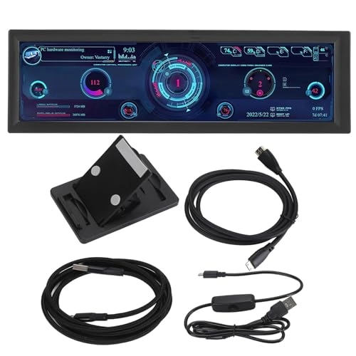 PC Temperature Display - 8.8 Inch 1920x480