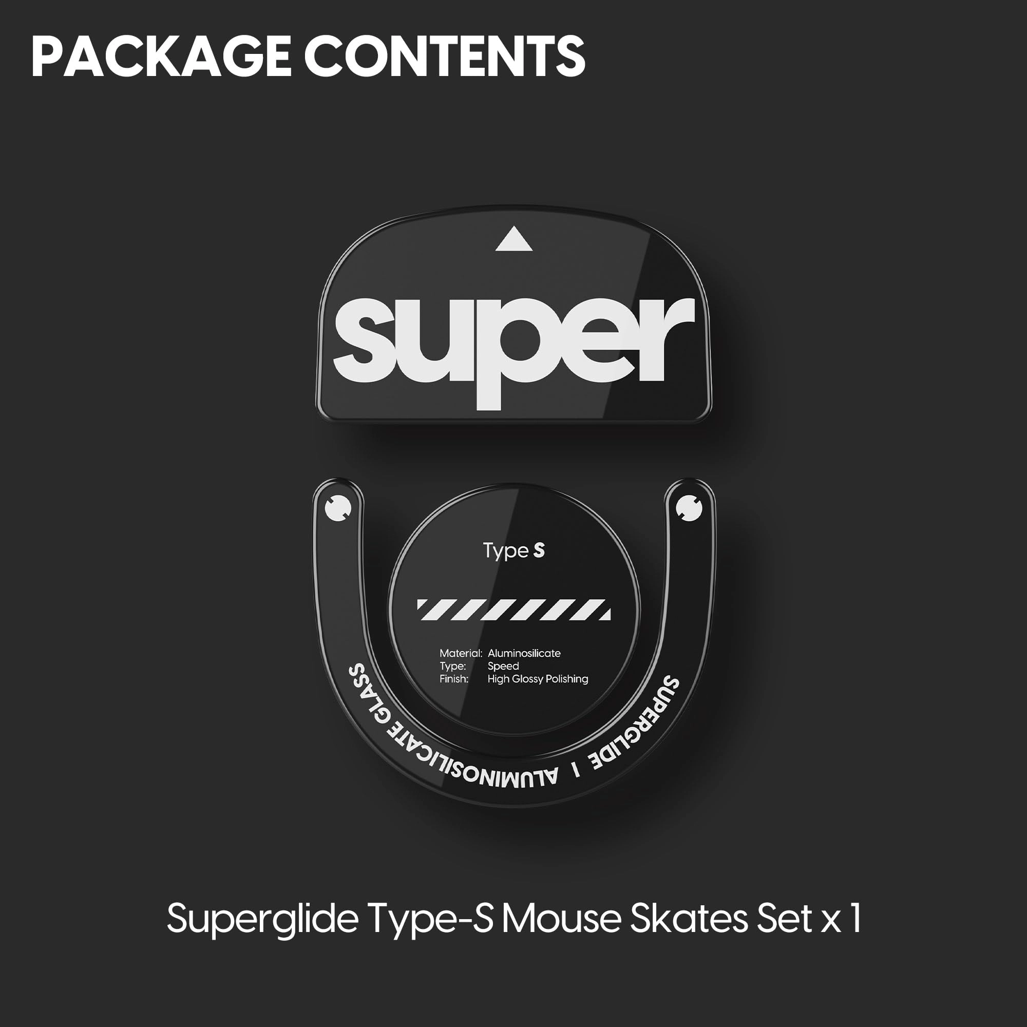 Superglide Glass Gaming Mouse Pad