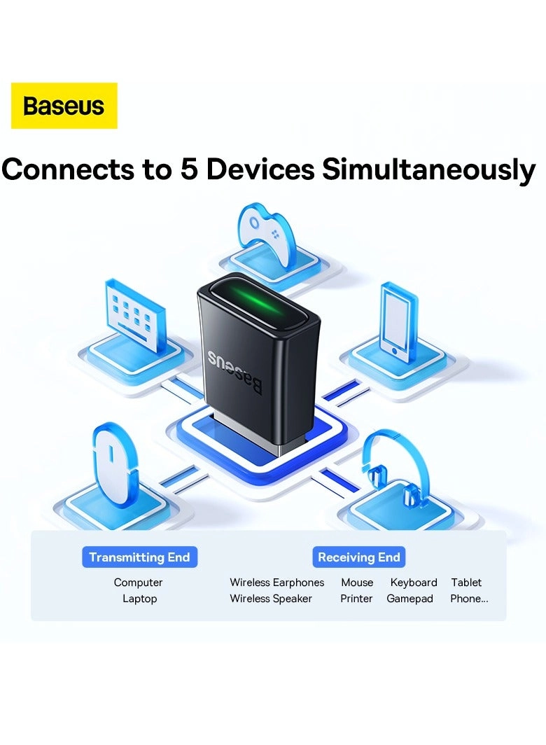 Bluetooth 5.3 Adapter - USB Black