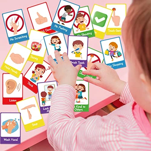 Autism Behaviour Communication Cards - 12 - 12 months 50 pieces