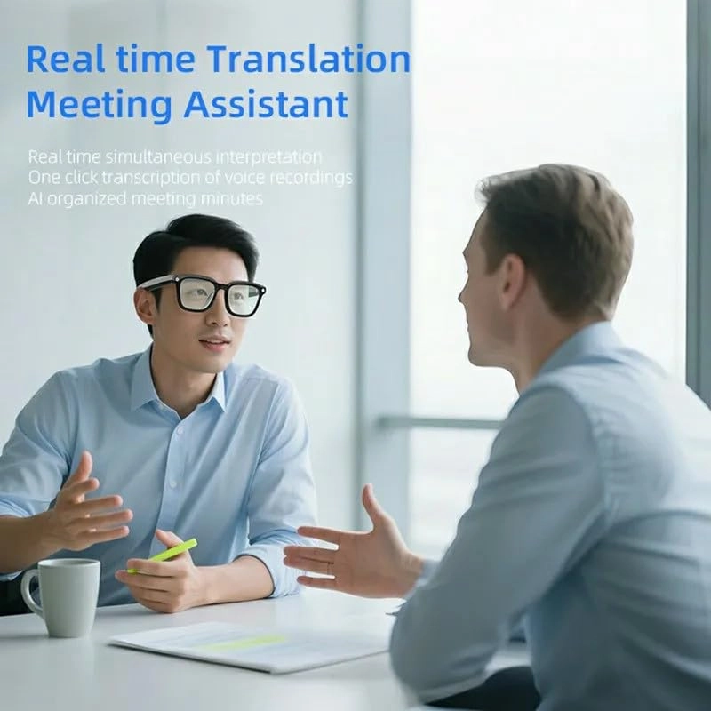 AI Smart Glasses - Real Time Translation Voice Assistant