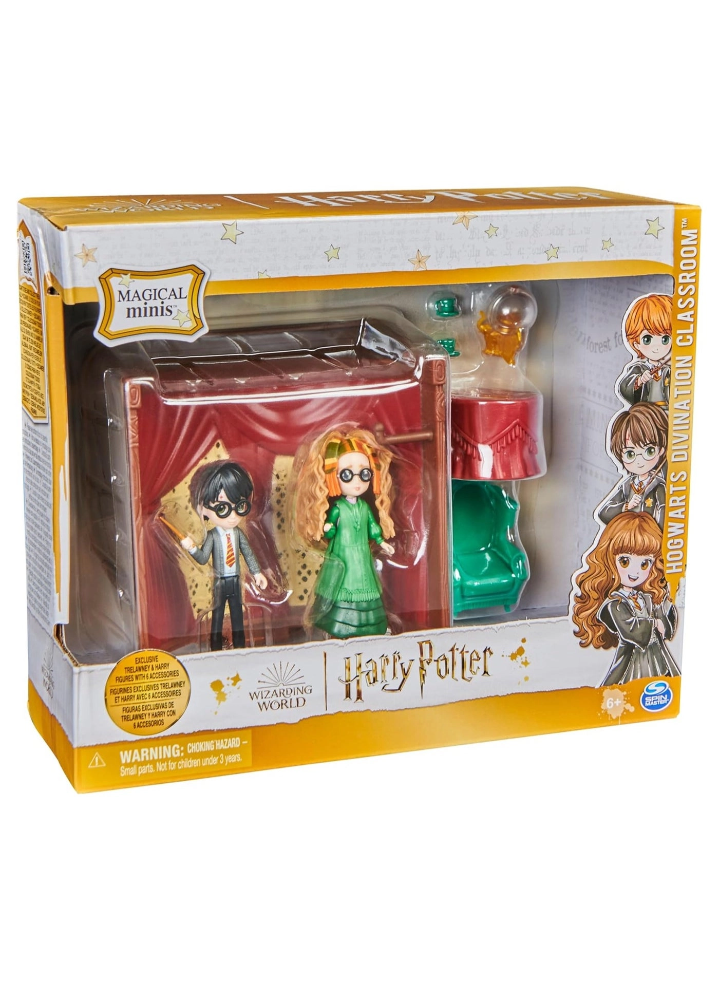 Spin Master Hogwarts Divination Classroom - Harry Potter + Professor Trelawney 2 pcs