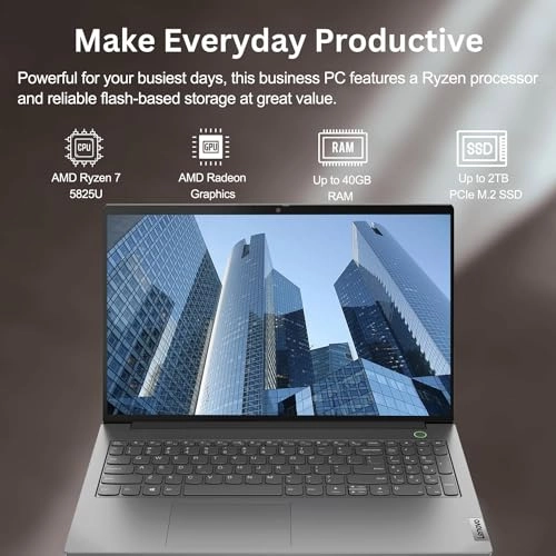 ThinkBook 15 - 15.6'' Ryzen 7-5825U 16GB DDR4 512GB SSD