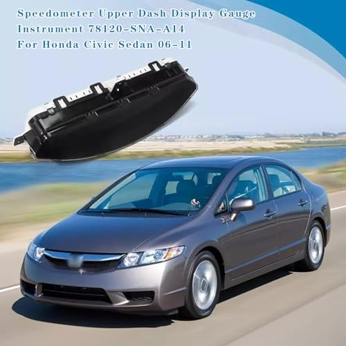 Speedometer Upper Dash Display Gauge - Honda Civic 2006-2011