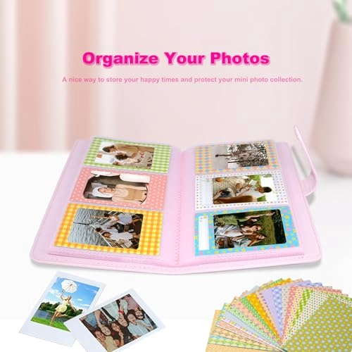 2x3" 108 Pockets PU Leather Photo Album
