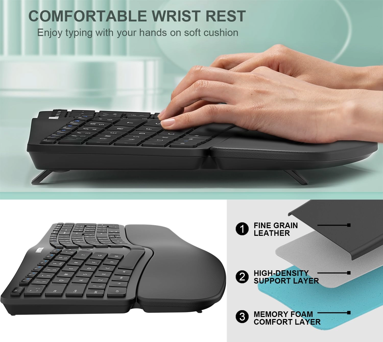 Split Ergonomic Keyboard - Wireless