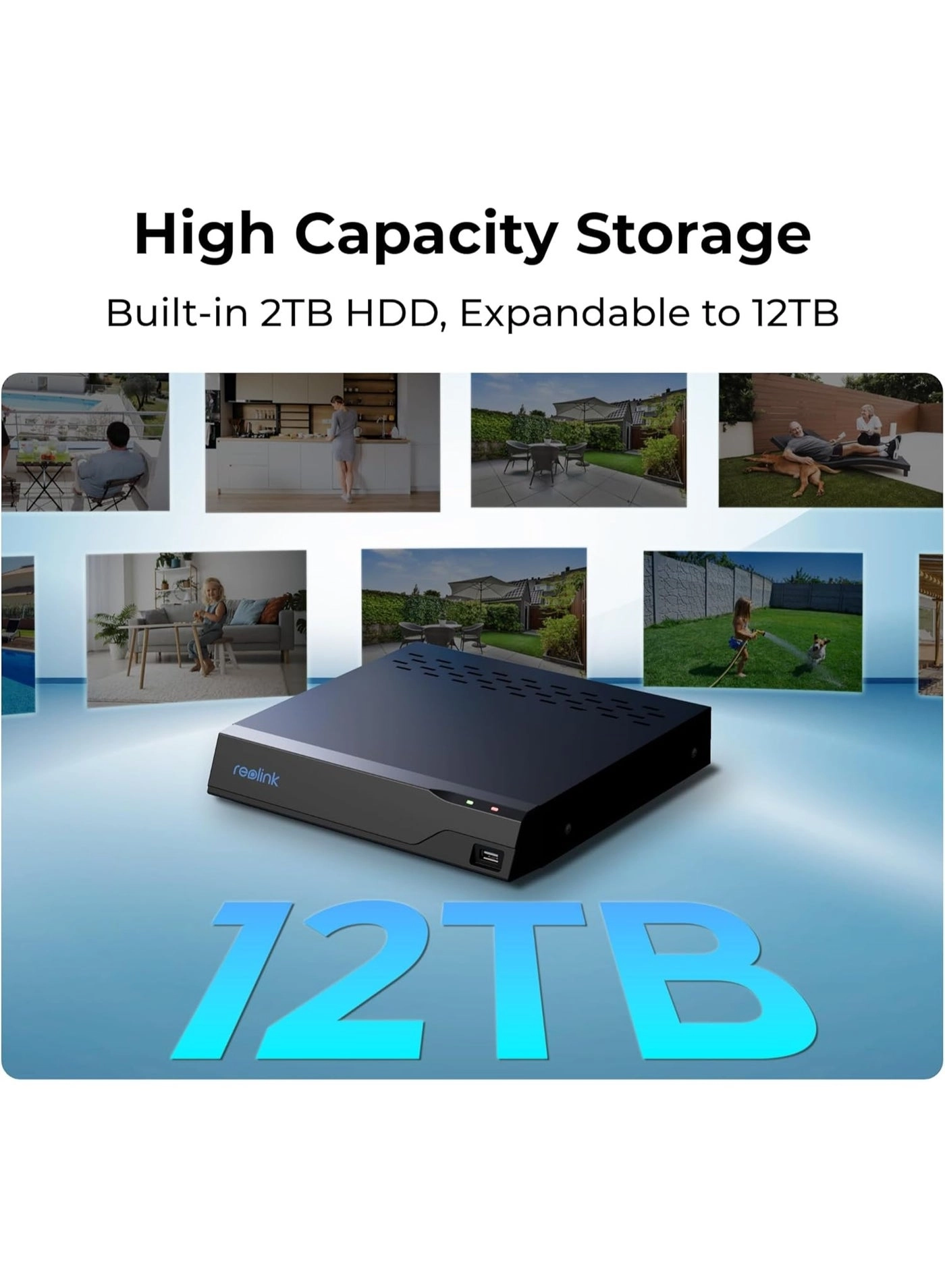 NVS8-12MD4 - 4 cameras 8-channel 12MP