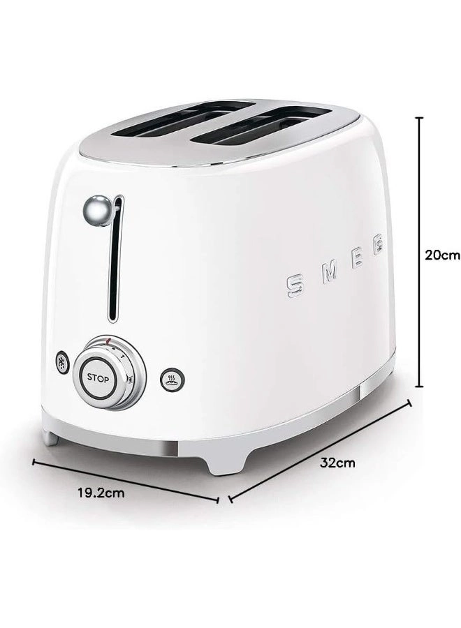 50's Style Retro Toaster - 2 slice(s)