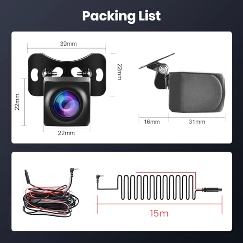 Car Backup Camera - Night Vision 1080P