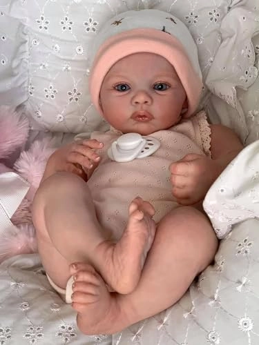 Meadow Reborn Baby Doll - 18 inch Vinyl Girl Ages 3+