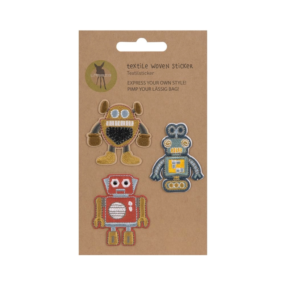 Robots Sticker Book 3 pcs