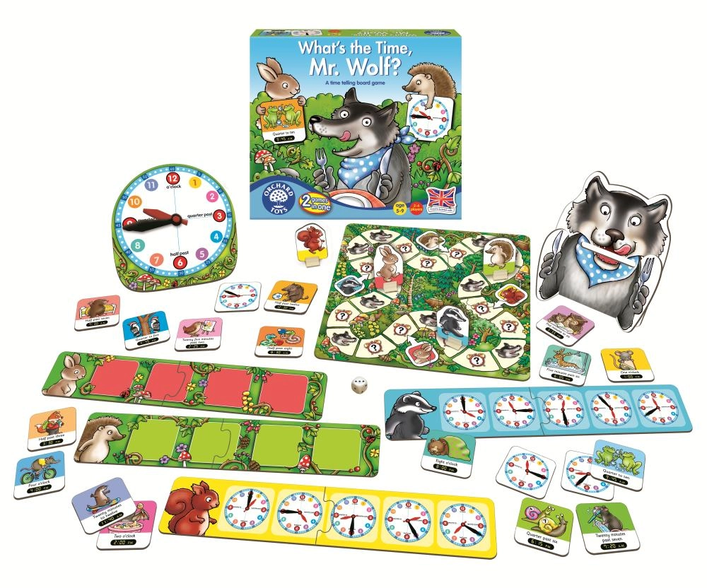 What's The Time Mr. Wolf - 5 to 8 yrs