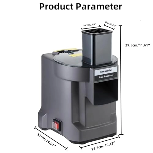 3-in-1 Commercial Veggie Processor