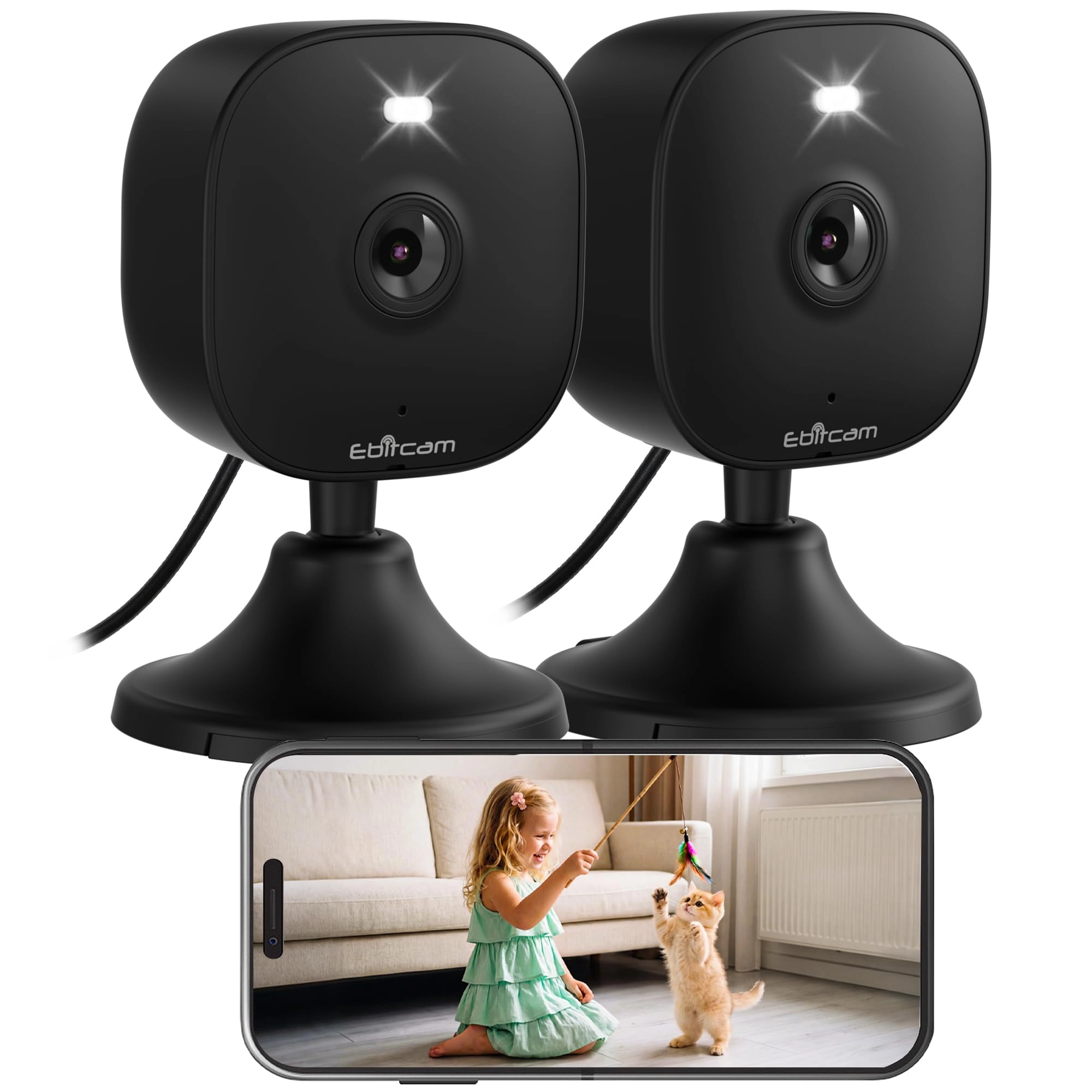 Ebitcam Indoor Security Camera 2K