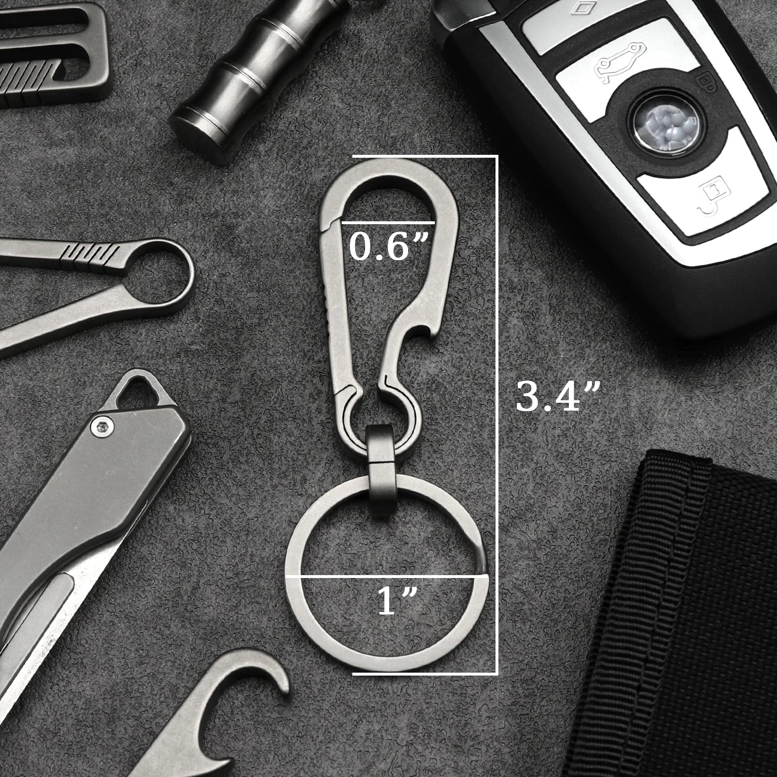 Carabiner Keychain - Space