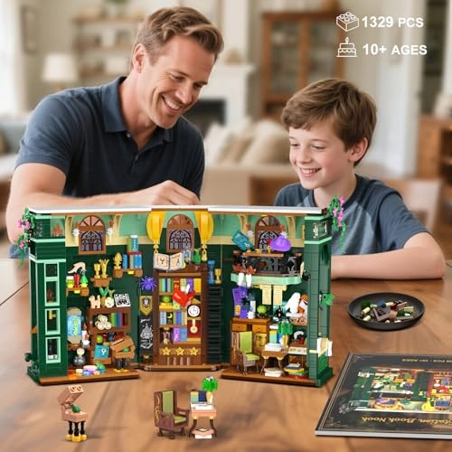 Owl Station Book Nook - 1242 pcs Light