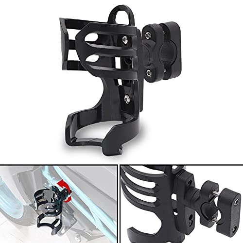 Adjustable Motorcycle Drink Holder - Durable Plastic 3in Diameter
