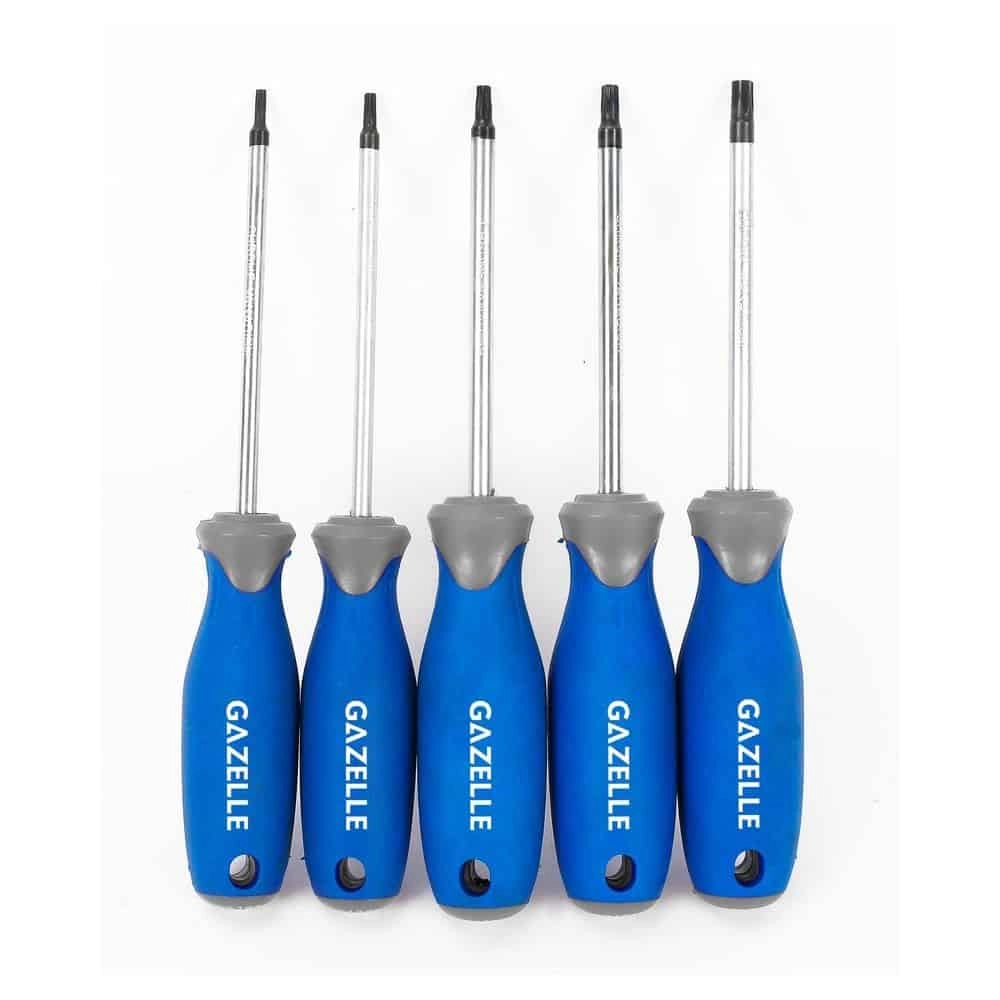 Gazelle G80284 Torx Screwdriver Set (5 Pcs)