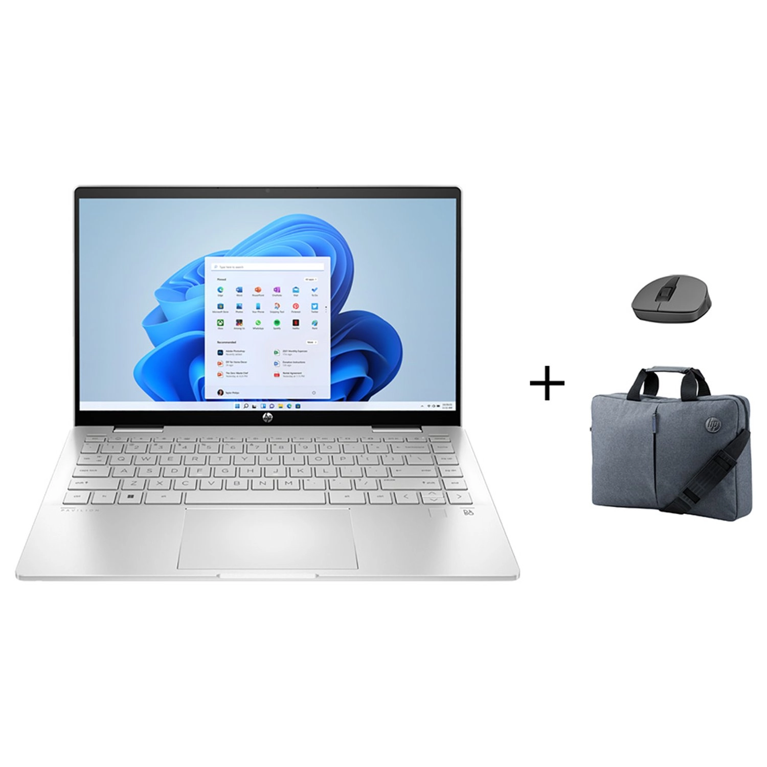 HP Pavilion x360 7A5U8EA - 14'' Core i5-1235U 8GB DDR4 512GB SSD + 150 Mouse + TL Case - 15.6''