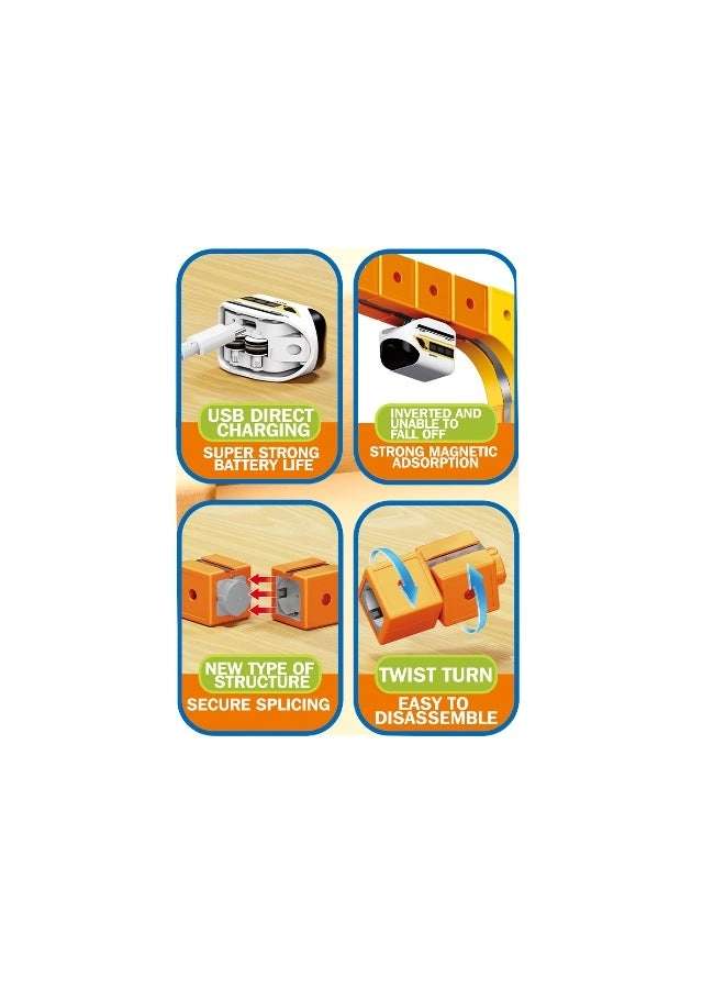 Maglev Train Set - 66 pcs