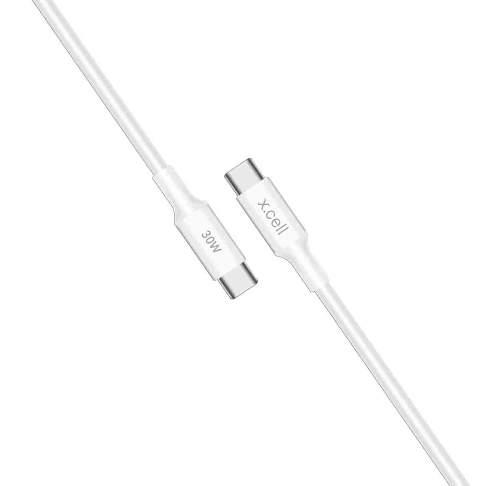 Charge Cable 30W USB-C to USB-C 1m Braided