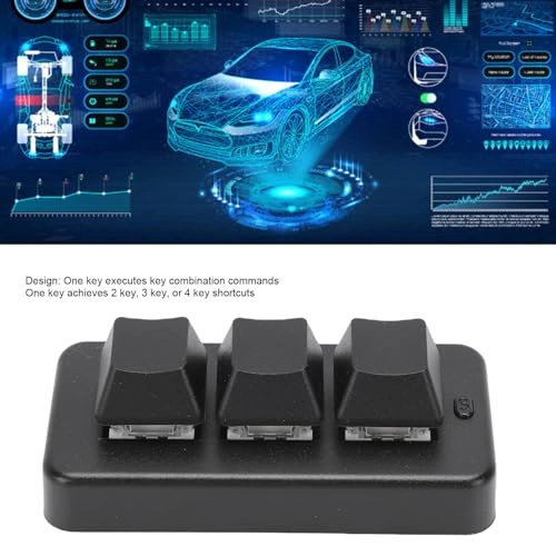 3 Key Keyboard - Wired/Wireless