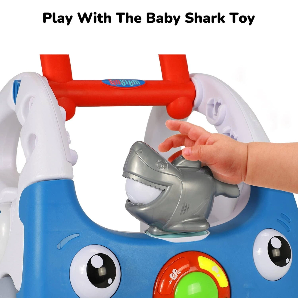 Baby Learning Walker - 3-In-1 Activity Toy Car Pink