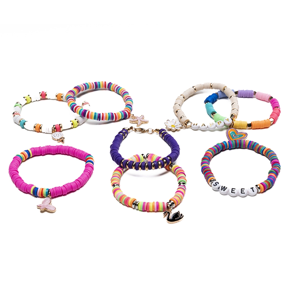 Clay Beads - 5591pcs 24 assorted colors 6mm