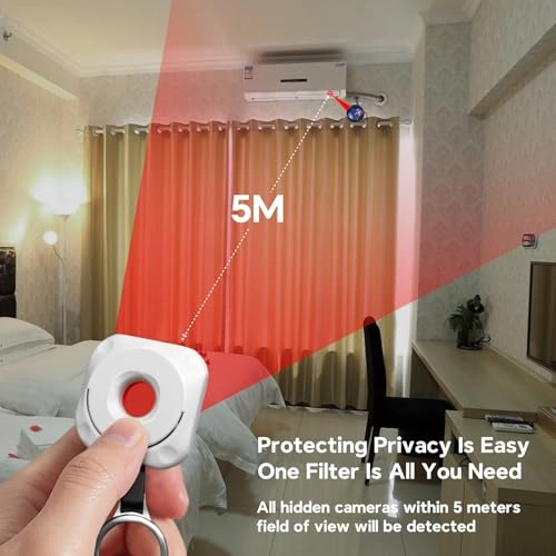 Hidden Camera Detector - 720H battery White